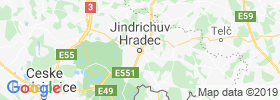 Jindrichuv Hradec map